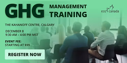GHG Management Training