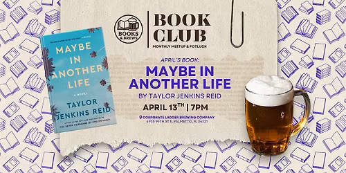 Books and Brews Book Club in Palmetto FL | April Meetup and Potluck