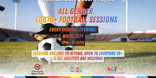 All Gender LGBTQ+ Football Sessions (White City)