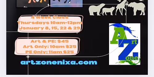 Homeschool Art & PE: Positive\/Negative Space