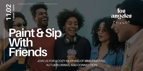 Paint & Sip with LA Friends