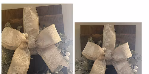 November Craft Night-- Wreath Board