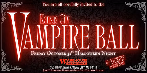Kansas City Vampire Ball - Halloween Night