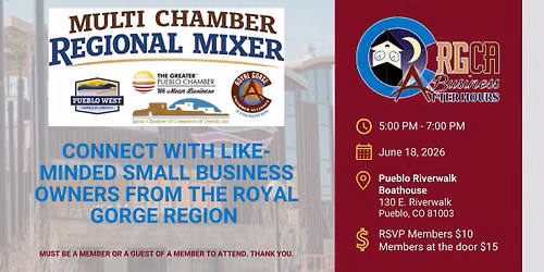 Royal Gorge Chamber Alliance Business After Hours - Multi Chamber Mixer