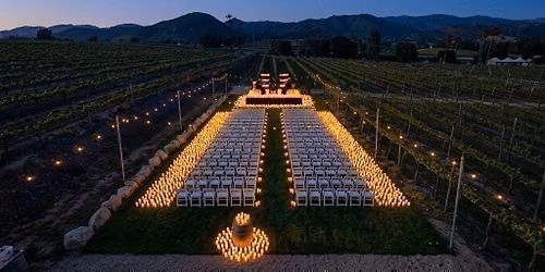 A Fleetwood Mac vs Elton John Outdoor Candlelight Experience at Orfila Vineyards and Winery in Escondido, CA - Saturday, October 24th