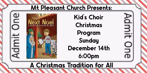 Kid's Choir Christmas Program