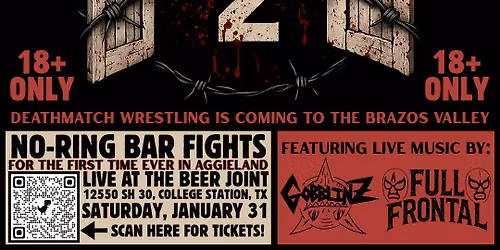 Loko Wrestling & Punk Rock Circus Presents Can't K*ll Texas 2