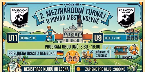 2. MEZIN\u00c1RODN\u00cd TURNAJ O POH\u00c1R M\u011aSTA VOLYN\u011a