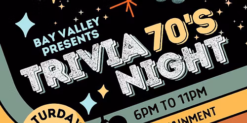 Trivia 70's Night at Bay Valley Resort