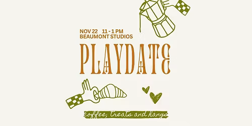 The Playdate v.2: A by donation kid friendly cafe pop up