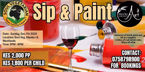 Soul Vegetarian  - Sip & Paint