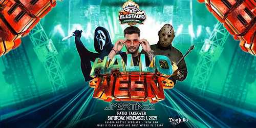 Halloween Unleashed at El Estadio Latin Sports Bar