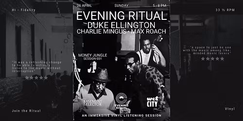 DUKE ELLINGTON - Evening Ritual - Vinyl Listening Session