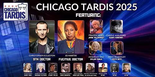 Chicago TARDIS 2025 Sunday Autographs and Photographs