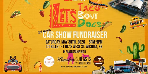 Let\u2019s Taco Bout Dogs 2026 | Car Show Fundraiser