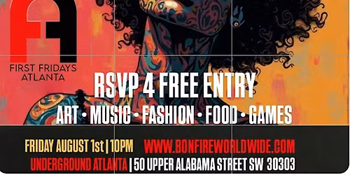 FIRST FRIDAYS ATL: Kiss My Black Art (NOVEMBER))