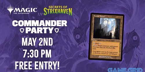 Secrets of Strixhaven Commander Party!