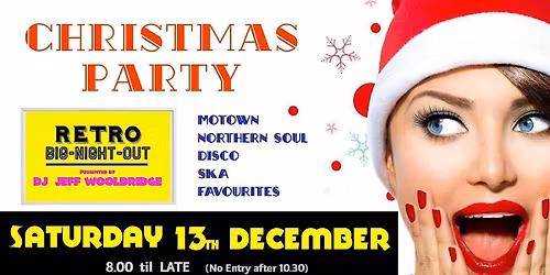 Retro Christmas party