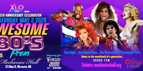 WXLO's Awesome 80's Prom