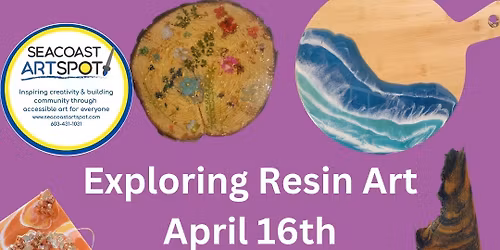 Exploring Resin Art Workshop! $69