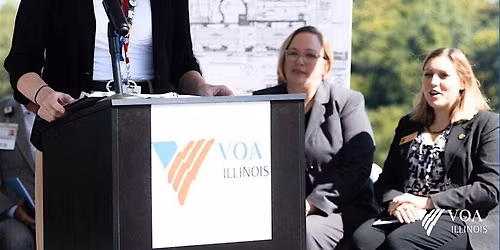 Nancy Hughes Moyer: President & CEO of Volunteers of America Illinois.