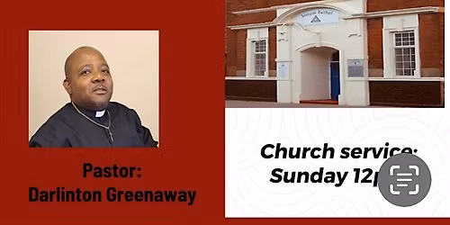 Sunday church service