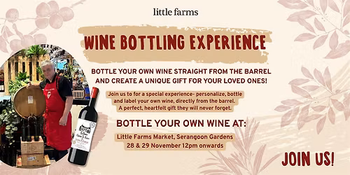 Wine Bottling Experience