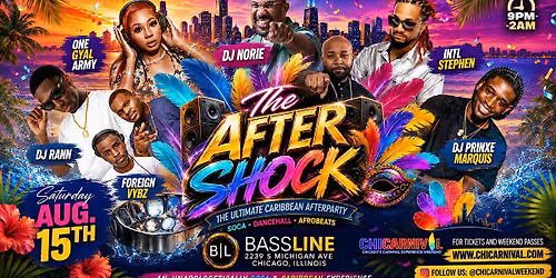 THE AFTERSHOCK - The Ultimate Caribbean After Party (Event 4)