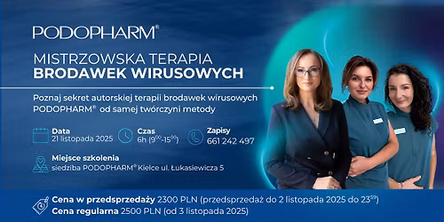 \ud83d\udca5 MISTRZOWSKA TERAPIA BRODAWEK WIRUSOWYCH PODOPHARM\u00ae\ud83d\udca5