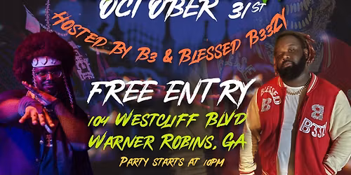 TRICK OR TRAP COSTUME PARTY W\/ B3 & BLESSED B33ZY