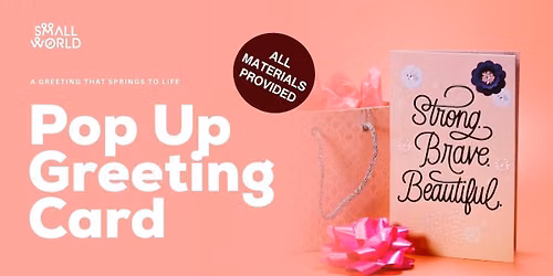 Pop Up Greeting Card