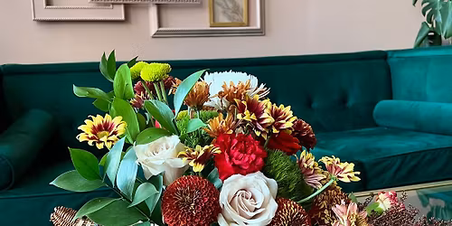 Thanksgiving Centerpiece Floral Arranging Class