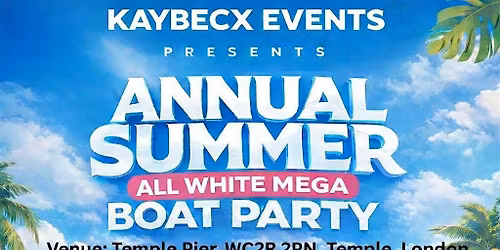 SUMMER ALL WHITE BOAT PARTY