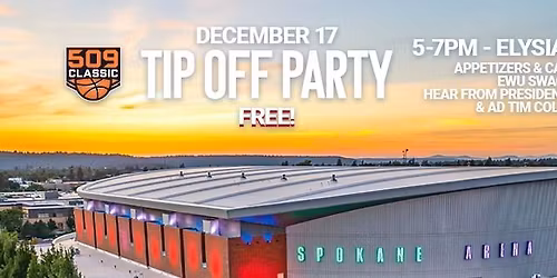 EWU Tip Off Party (FREE)