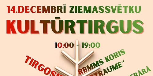 Ziemassv\u0113tku Kult\u016brTirgus Bolder\u0101j\u0101