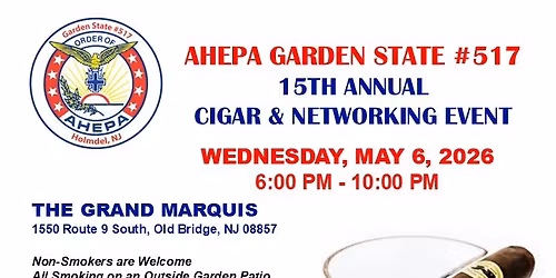 Cigar Night 2026 - AHEPA 517