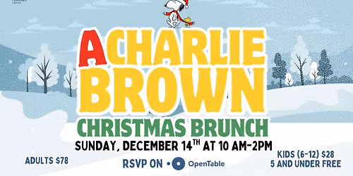 A Charlie Brown Christmas Brunch