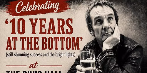 Steven P. Taylor - performance poet. celebrating 10 YEARS AT THE BOTTOM
