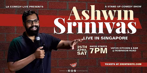 Ashwin Srinivas Live in Singapore