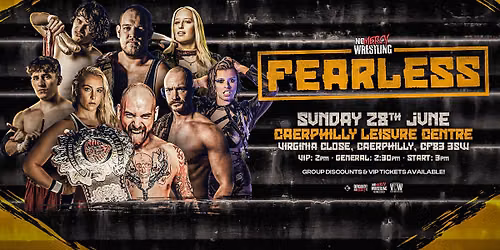 LIVE WRESTLING IN CAERPHILLY!
