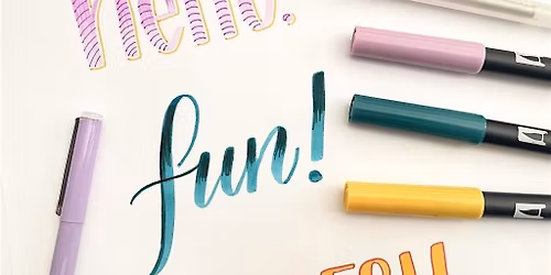 Unique and Fun Hand Lettering Workshop