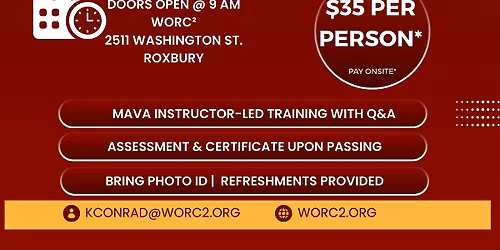WORC\u00b2 presents:  Hot Work Safety Certification