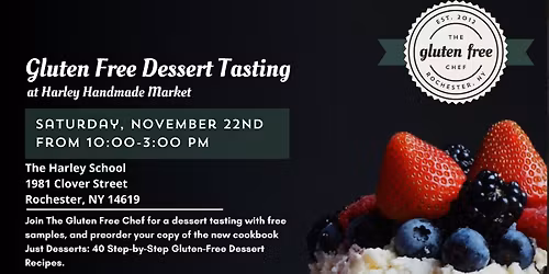 Gluten Free Dessert Tasting 