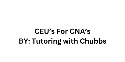 AM: Fluid & Electrolytes for CNA's PM: Understanding Cancer
