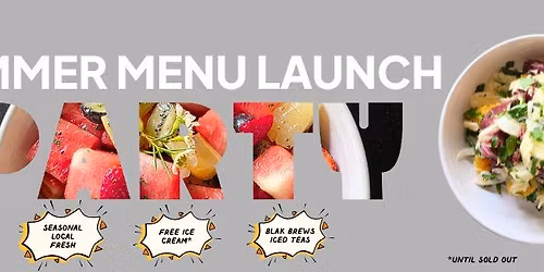 SUMMER MENU PARTY