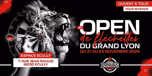\ud83c\udfaf\ud83c\udfc6 OPEN DE FL\u00c9CHETTES DU GRAND LYON 2025