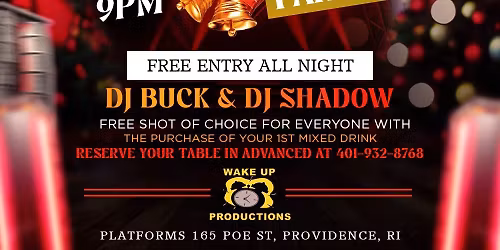 1ST FRIDAY\/ CHRISTMAS PARTY\/ W\/ DJ BUCK