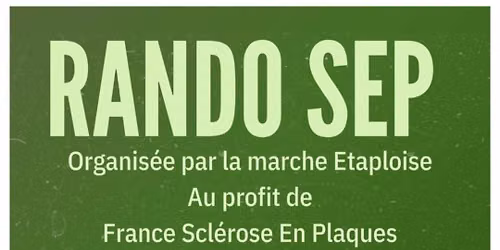 Marche SEP Etaples clos Saint Victor 