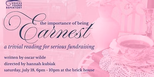 The Importance of Being Earnest
