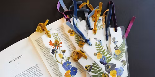 IMPRESS ME: A Pressed Flower Bookmark Workshop by Wildly Impressed